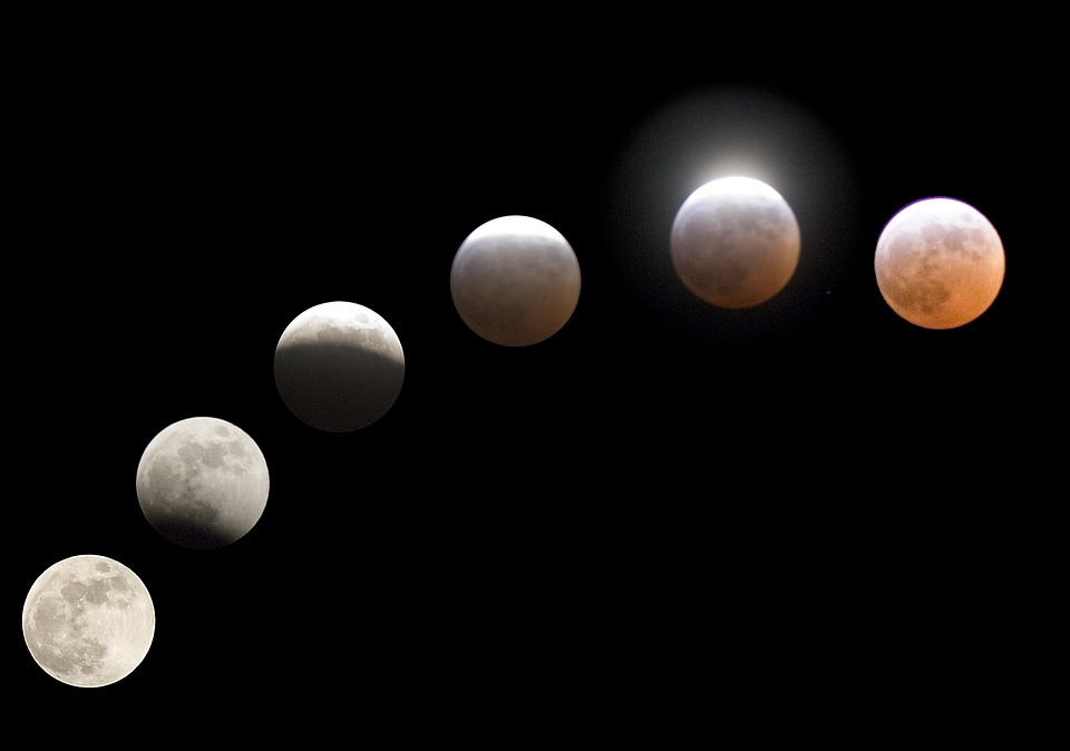 Verbijsterende Maansverduistering: Toen de Hemel Vuur en Zilver Veranderde 🌕